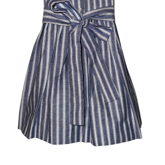 Vintage Vive La Fete Sailor Dress Toddler Girls 4T Smocked Sailboat Sleeveless - Picture 8 of 10